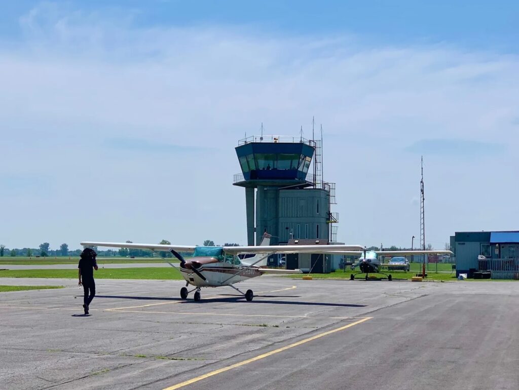 CYJN Ramp and Control Tower