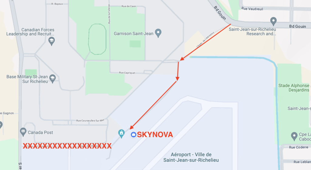 Comment se rendre à Skynova Aviation