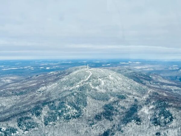 Snowy mountain